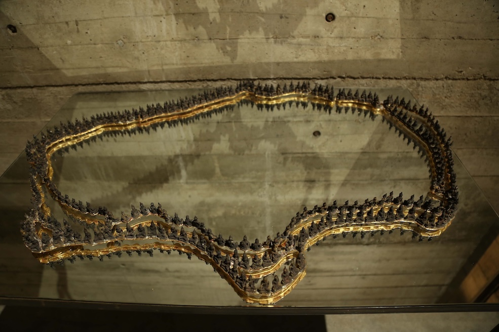 Mahbubur Rahman, Contemporary Bangladeshi sculptor, metal